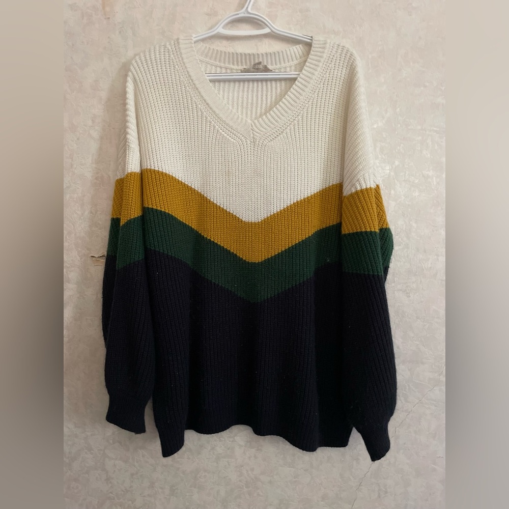 Vine & Love women's large long sleeve sweater - Picture 1 of 5
